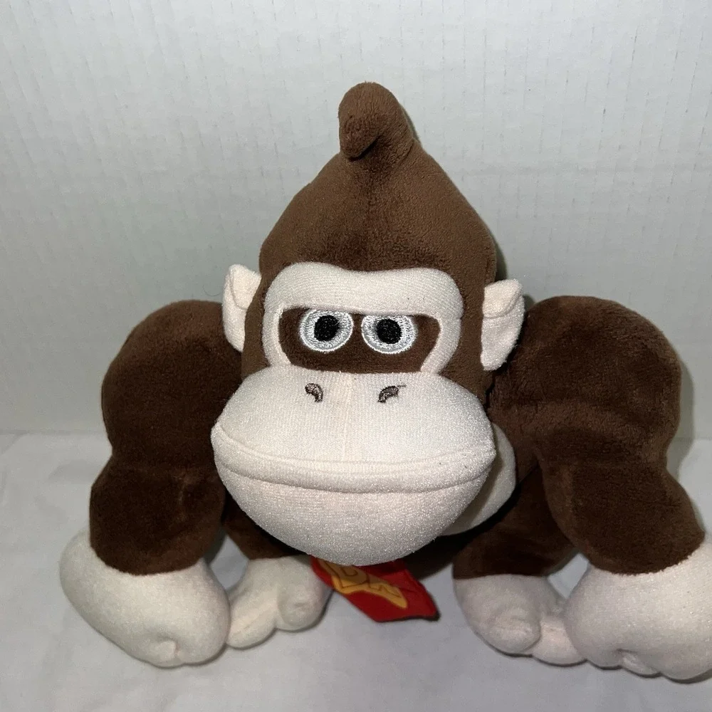 Donkey Kong SUPER Mario Party Plush Toy Rare Item - Nintendo Japan Tush Tag DK